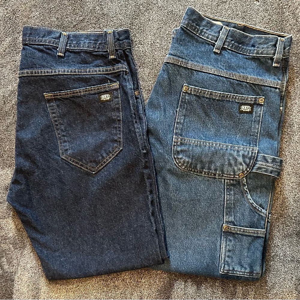 2 Pairs Keys Work Pant Bundle